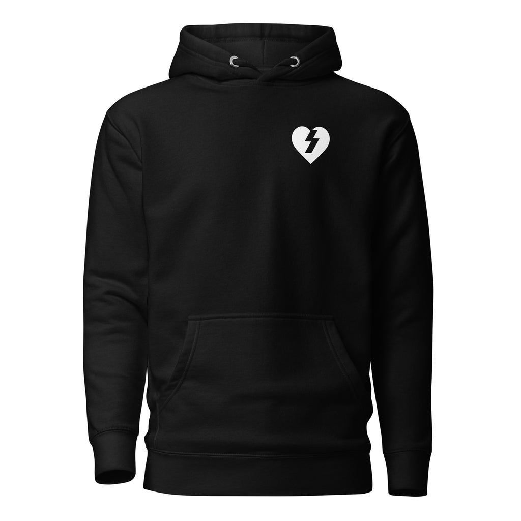 9090 KingLogoVintageDenim Hoodie black 黒 9090 x Younger Song King Logo Hoodie – YZ