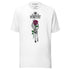 Skeleton Hand Rose tee - white