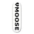 MYSTERY MOOSE WHITE LOGO DECK