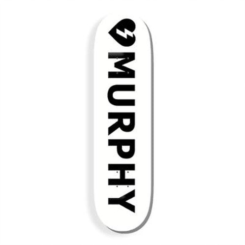 MYSTERY MURPHY WHITE LOGO DECK