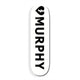 MYSTERY MURPHY WHITE LOGO DECK