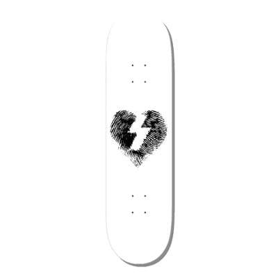MYSTERY FINGER PRINT BLACK ON WHITE DECK